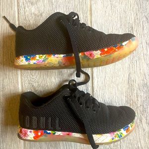 NOBULL Black Daisy Trainers